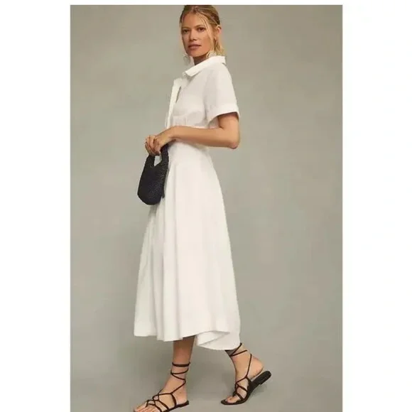 Anthropologie Aureta Shirt Dress Dress NWT - Picture 3 of 4